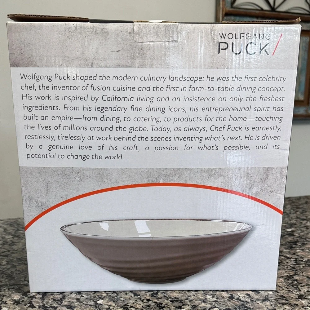 Wolfgang Puck Melamine Outdoor Serving Bowls NWT - Picture 7 of 8